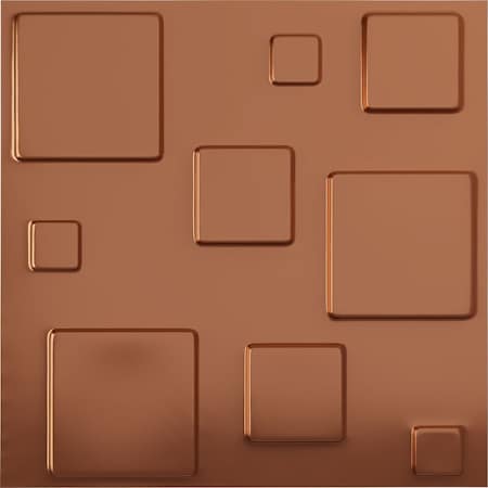 Ekena Millwork 19 5/8in. W x 19 5/8in. H Devon EnduraWall Decorative 3D Wall Panel, Total 32.04 Sq. Ft., 12PK WP20X20DEBCO-CASE-12